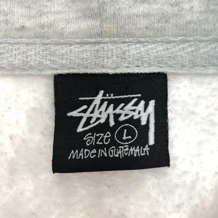  stussy ステューシー スウェット パーカー Lサイズ 1924932 グレー