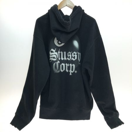  stussy ステューシー パーカー スウェット Lサイズ 1924868 ブラック