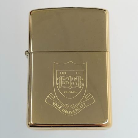  ZIPPO ジッポー カレッジシリーズ YALE UNIVERSITY ライター 本体のみ ゴールド