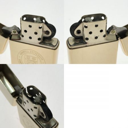  ZIPPO ジッポー カレッジシリーズ CORNELL UNIVERSITY ライター 本体のみ ゴールド