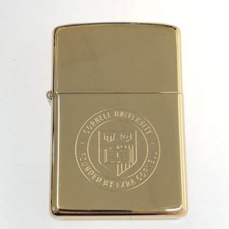  ZIPPO ジッポー カレッジシリーズ CORNELL UNIVERSITY ライター 本体のみ ゴールド