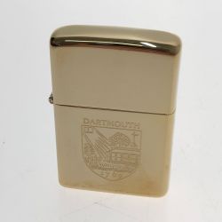 □□ ZIPPO ジッポー カレッジシリーズ DARTMOUTH 1769 ライター 本体のみ ゴールド Aランク
