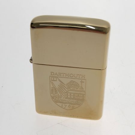  ZIPPO ジッポー カレッジシリーズ DARTMOUTH 1769 ライター 本体のみ ゴールド