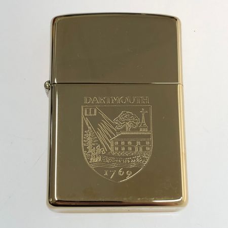  ZIPPO ジッポー カレッジシリーズ DARTMOUTH 1769 ライター 本体のみ ゴールド