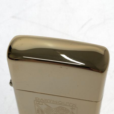  ZIPPO ジッポー カレッジシリーズ DARTMOUTH 1769 ライター 本体のみ ゴールド