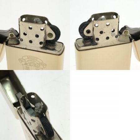  ZIPPO ジッポー カレッジシリーズ BROWN ライター 本体のみ ゴールド