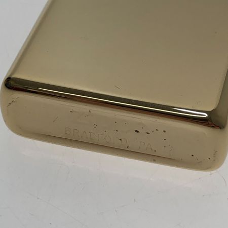  ZIPPO ジッポー カレッジシリーズ BROWN ライター 本体のみ ゴールド