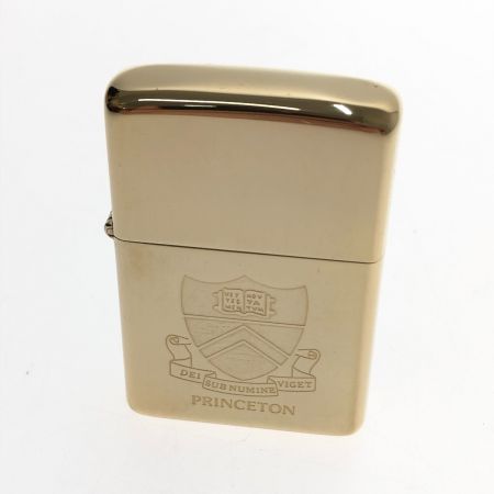  ZIPPO ジッポー カレッジシリーズ PRINCETON ライター 本体のみ ゴールド