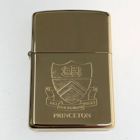  ZIPPO ジッポー カレッジシリーズ PRINCETON ライター 本体のみ ゴールド