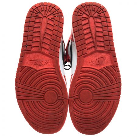  NIKE ナイキ スニーカー エアジョーダン1 レトロ ハイ 27cm 本体のみ 332550-800 オレンジ x ブラック