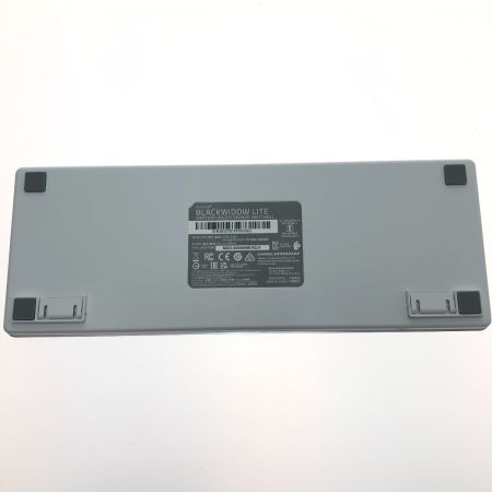  RAZER BlackWidow Lite メカニカルキーボード RZ03-0264 ホワイト