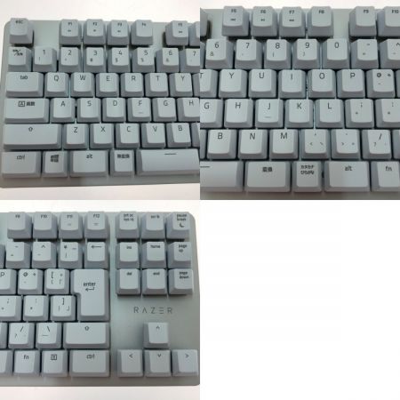  RAZER BlackWidow Lite メカニカルキーボード RZ03-0264 ホワイト