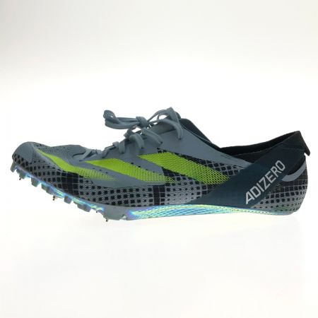  adidas アディダス 陸上シューズ アディゼロ フィネス 陸上スパイク 本体のみ IE2769 ワンダーブルー／ルシッドレモン