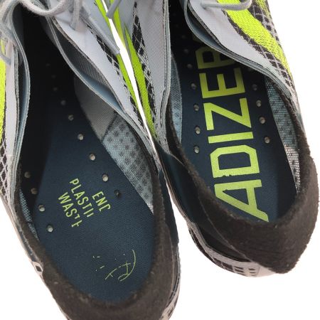  adidas アディダス 陸上シューズ アディゼロ フィネス 陸上スパイク 本体のみ IE2769 ワンダーブルー／ルシッドレモン
