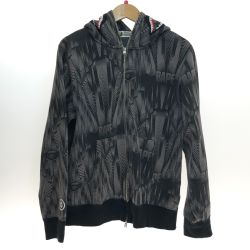 □□ A BATHING APE アベイシングエイプ ジップパーカー Mサイズ 001ZPJ301005M グレー Cランク