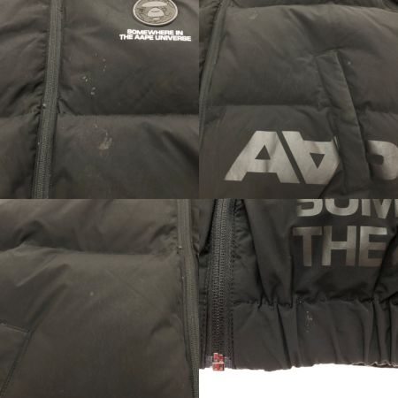  A BATHING APE アベイシングエイプ ダウンジャケット Mサイズ AAPDNM7594XXL ブラック