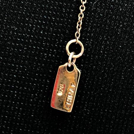  COACH コーチ デミファイン サクラ ティー ネックレス 本体のみ ゴールド