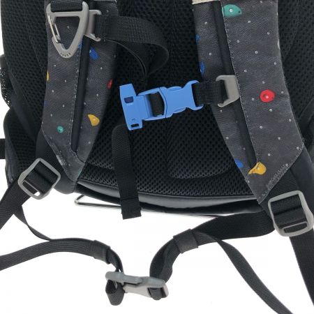  THE NORTH FACE ザノースフェイス スモールデイ キッズ リュック バッグ NMJ71653 グレー×ブラック x ブラック