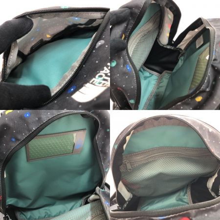  THE NORTH FACE ザノースフェイス スモールデイ キッズ リュック バッグ NMJ71653 グレー×ブラック x ブラック