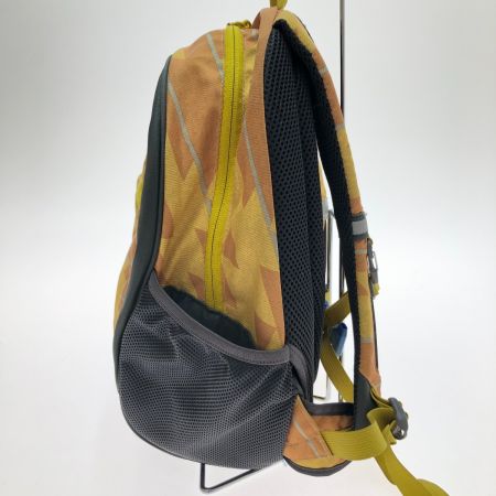  THE NORTH FACE ザノースフェイス スモールデイ キッズ リュック バッグ NMJ71653 イエロー×グレー x オレンジ x グレー
