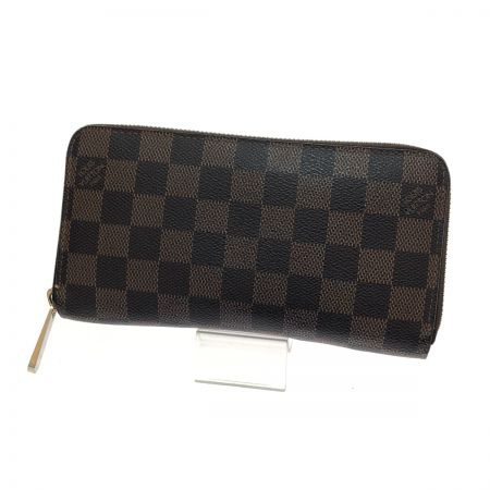  LOUIS VUITTON ルイヴィトン ダミエ ジッピーウォレット 長財布 本体のみ N60015 エベヌ