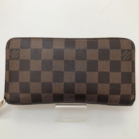  LOUIS VUITTON ルイヴィトン ダミエ ジッピーウォレット 長財布 本体のみ N60015 エベヌ