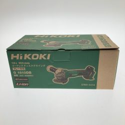 □□ HiKOKI ハイコーキ 100mm 18v　コードレスディスクグラインダ G1810DB NN Sランク