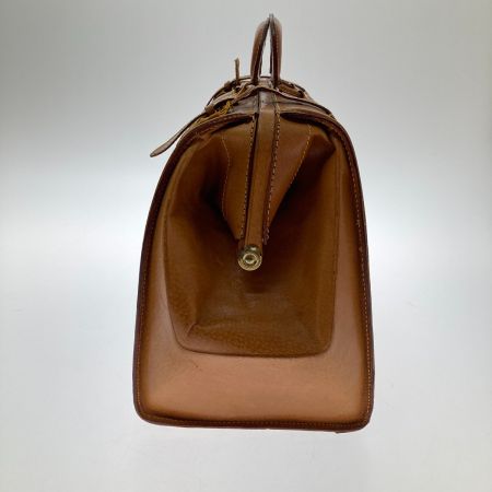  REAL LEATHER ドクターズ バッグ ブラウン