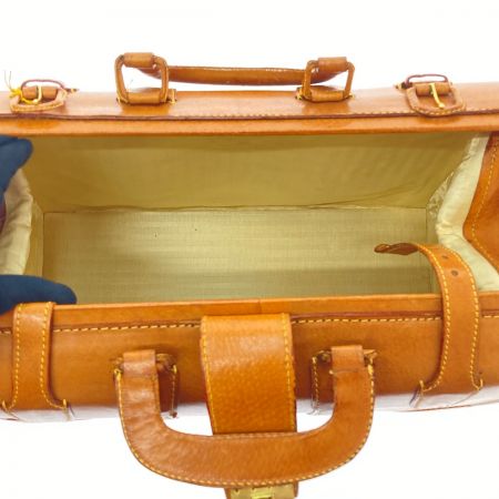  REAL LEATHER ドクターズ バッグ ブラウン