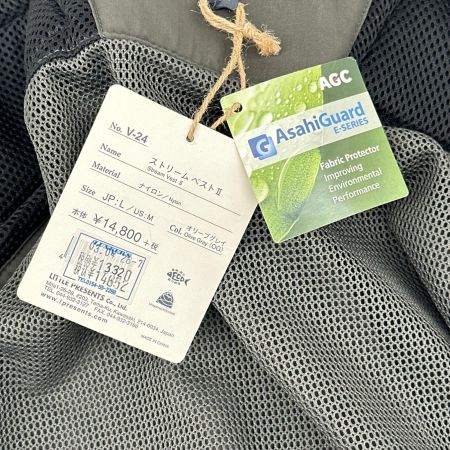 LITTLE PRESENTS リトルプレゼンツ フィッシングベスト カーキ Lサイズ 釣り フィッシング