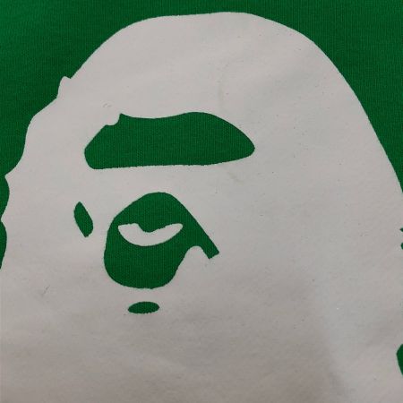  A BATHING APE アベイシングエイプ NBAコラボ スウェット トレーナー 3XLサイズ グリーン