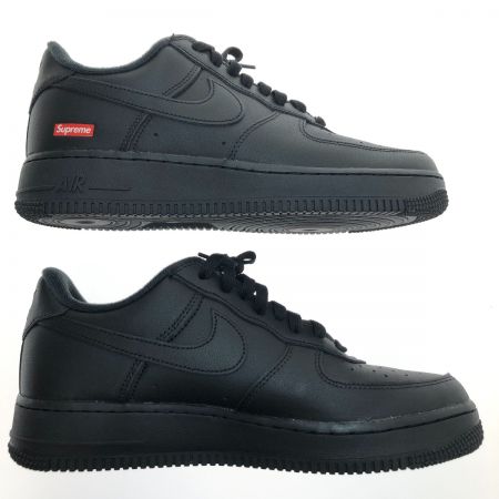  NIKE ナイキ × シュプリーム エアフォース1 ロー スニーカー 26.5cm CU9225-001 ブラック