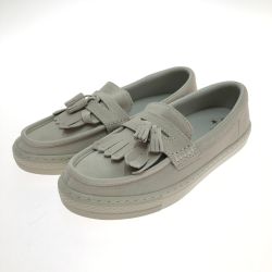 □□ CONVERSE コンバース オールスター クップ ローファー スエード ローカット 25.5cm 38001530 ホワイト Aランク