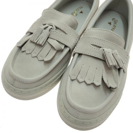  CONVERSE コンバース オールスター クップ ローファー スエード ローカット 25.5cm 38001530 ホワイト