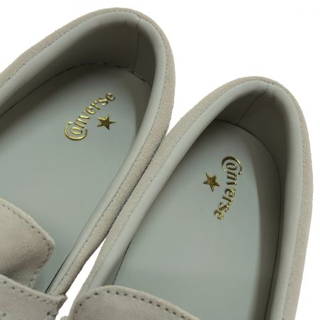  CONVERSE コンバース オールスター クップ ローファー スエード ローカット 25.5cm 38001530 ホワイト