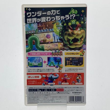    Switch　ゲームソフト　スーパーマリオブラザーズ　ワンダー