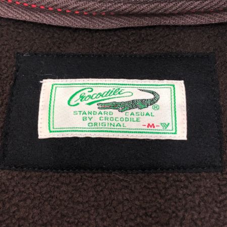  CROCODILE クロコダイル ジャケット Mサイズ 1602-25211 ブラウン