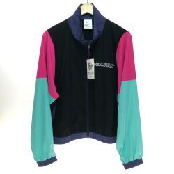 □□ PEANUTS PEANUTS スヌーピー 70周年記念 ナイロンジャケット Mサイズ 12041749 ブラック Aランク