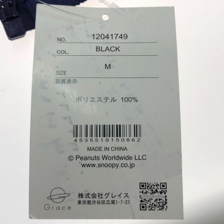  PEANUTS PEANUTS スヌーピー 70周年記念 ナイロンジャケット Mサイズ 12041749 ブラック