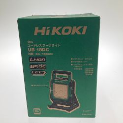 □□ HiKOKI ハイコーキ コードレスワークライト UB18DC Sランク
