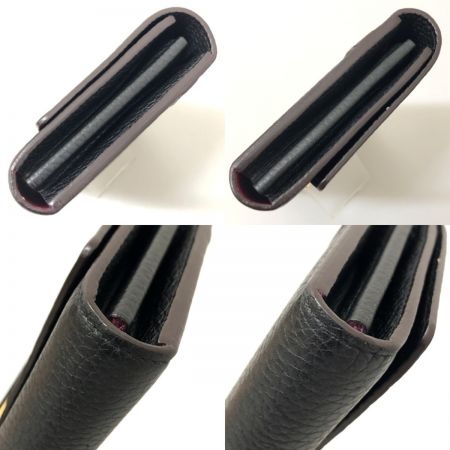  LOUIS VUITTON ルイヴィトン ポルトフォイユ・カプシーヌ ノワール 長財布 M61248 ブラック