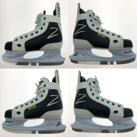  ZAIRAS ザイラス アイスホッケースケート靴 28cm 本体のみ ブラック×ホワイト