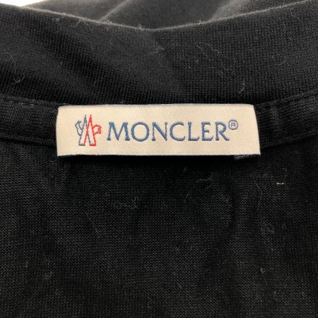  MONCLER モンクレール 半袖Tシャツ Sサイズ H10918C00048 8390Y ブラック