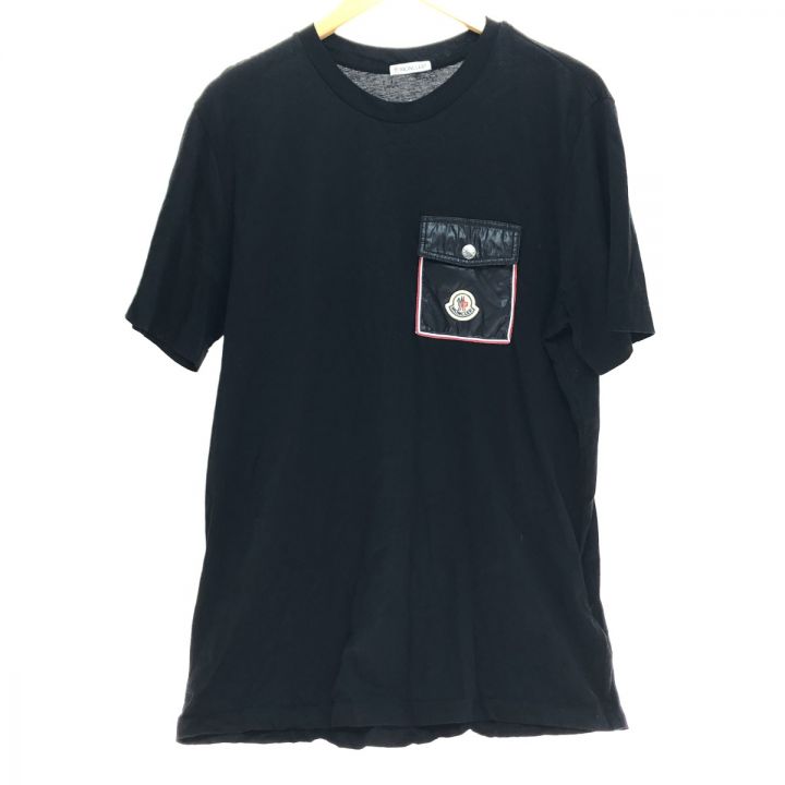 MONCLER モンクレール 半袖Tシャツ Sサイズ H10918C00048 8390Y ブラック｜中古｜なんでもリサイクルビッグバン