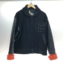 □□ CALEE スタジャン ジャケット Lサイズ ブラック Cランク