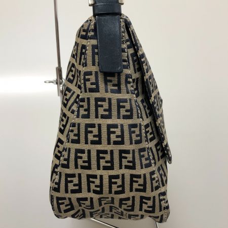  FENDI フェンディ ズッキーノ ショルダーバッグ マンマバケット ハンドバッグ 本体のみ 26325/2CH ネイビー