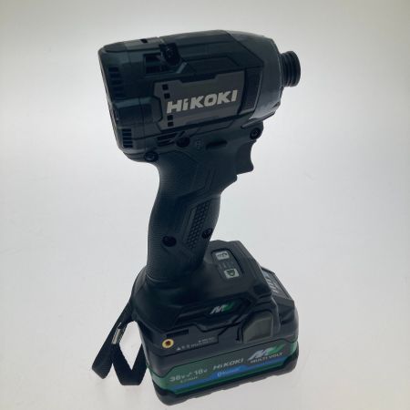  HiKOKI ハイコーキ コードレスインパクトドライバ WH36DD(2XHBSZ) ブラック
