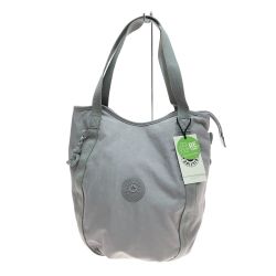 □□ Kipling キプリング バルーントートバッグ KPK1397389L1 ライトグレー Sランク