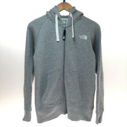 □□ THE NORTH FACE ザノースフェイス リアビューフルジップフーディ パーカー Lサイズ NTW11755 ライトグレー Bランク