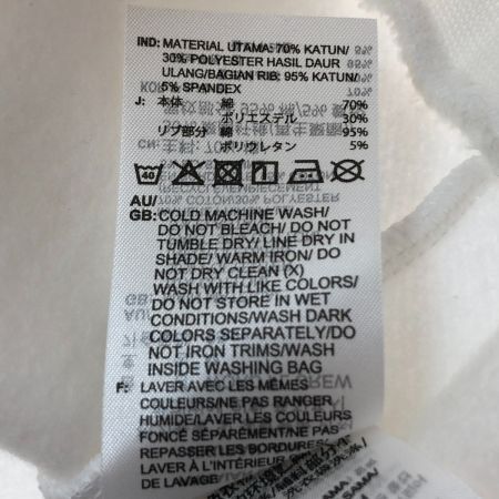  adidas アディダス ワーディング ルーズフィット フリース スウェットシャツ Lサイズ IQ3182 ホワイト